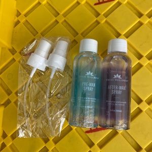 LOT OF 2 Tress Wellness Pre-Wax Spray 3.4oz